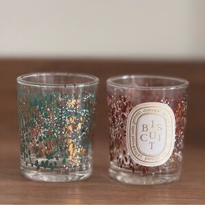 Diptyque Decorative Glass Candle Jars only